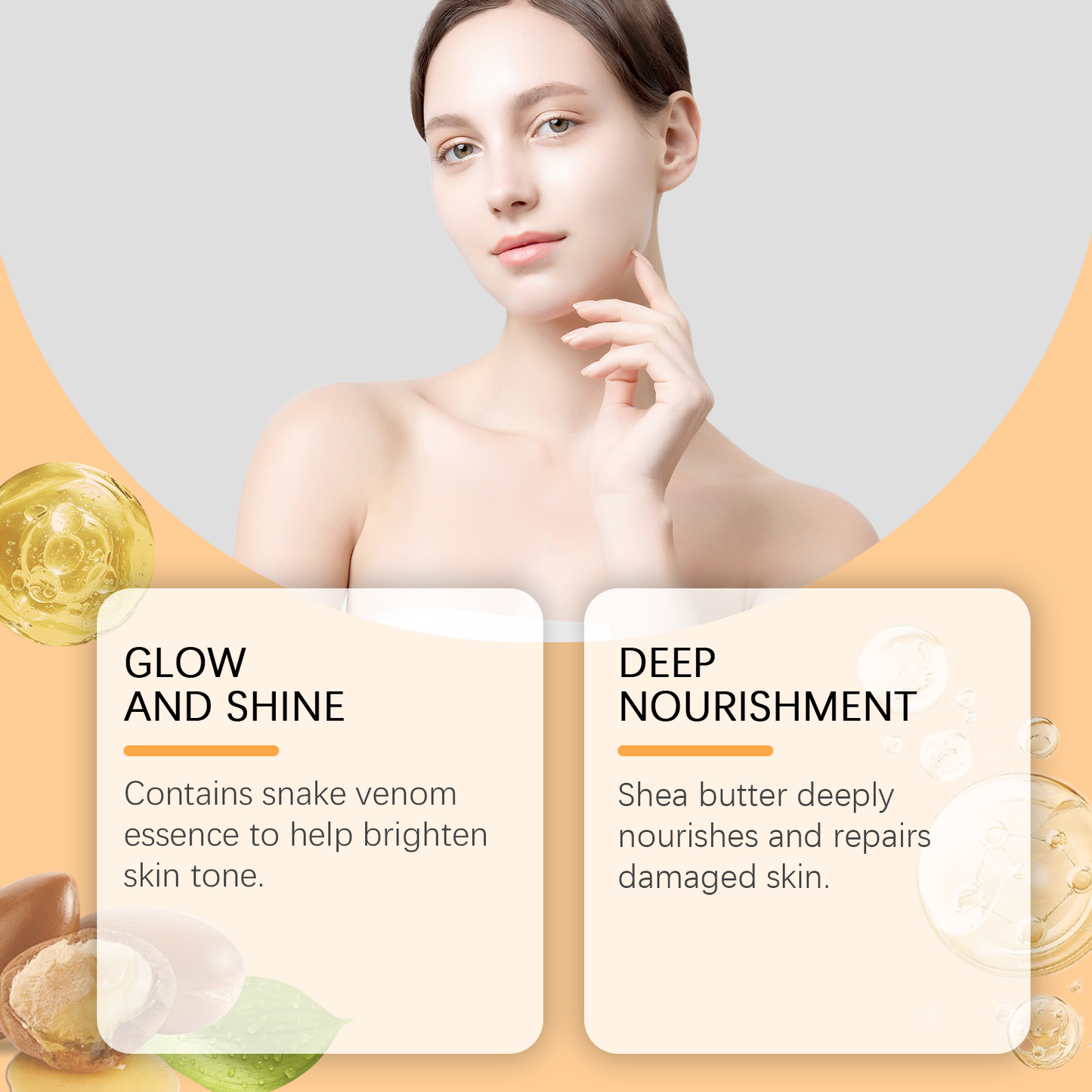 Nourishing Skin Repair Cream with Shea Butter - Deep Moisturizing Treatment