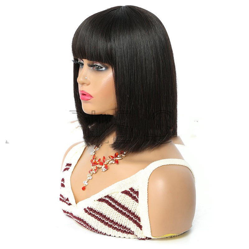 Women's Short Hair Cosplay Wig with Multiple Density & Length Options