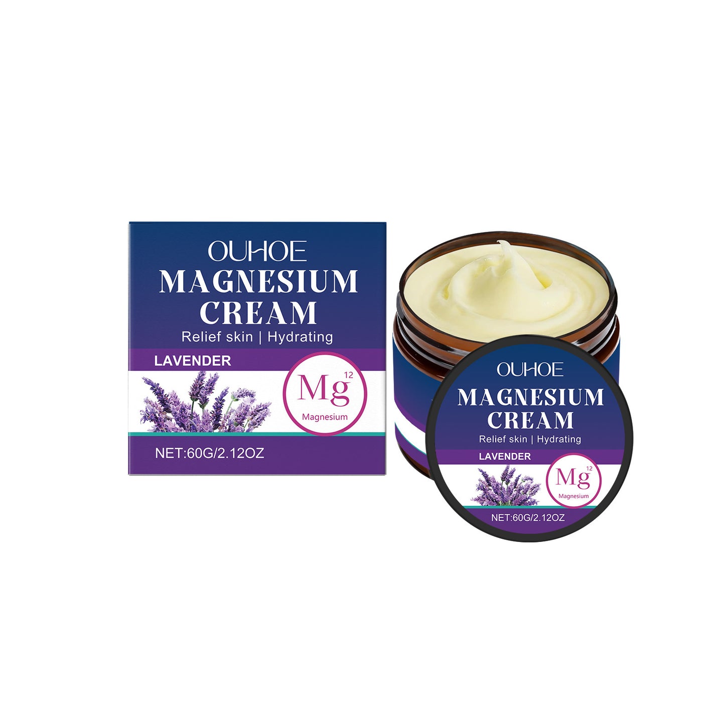 Magnesium Body Cream for Joint Relief - 60g Soothing Massage Lotion