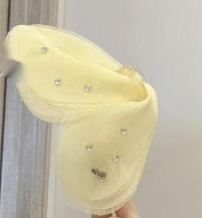 Tulle Butterfly Hair Clip - Mesh Grip Barrette