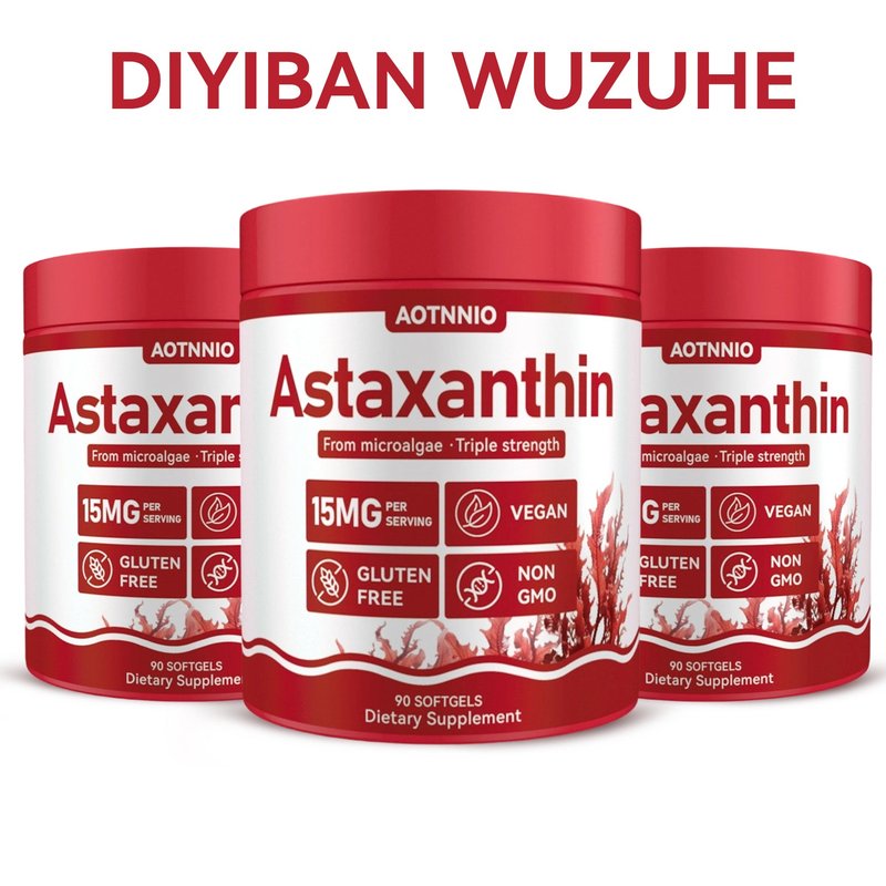 Astaxanthin for Skin Health and Antioxidant Support | Multiple Quantities