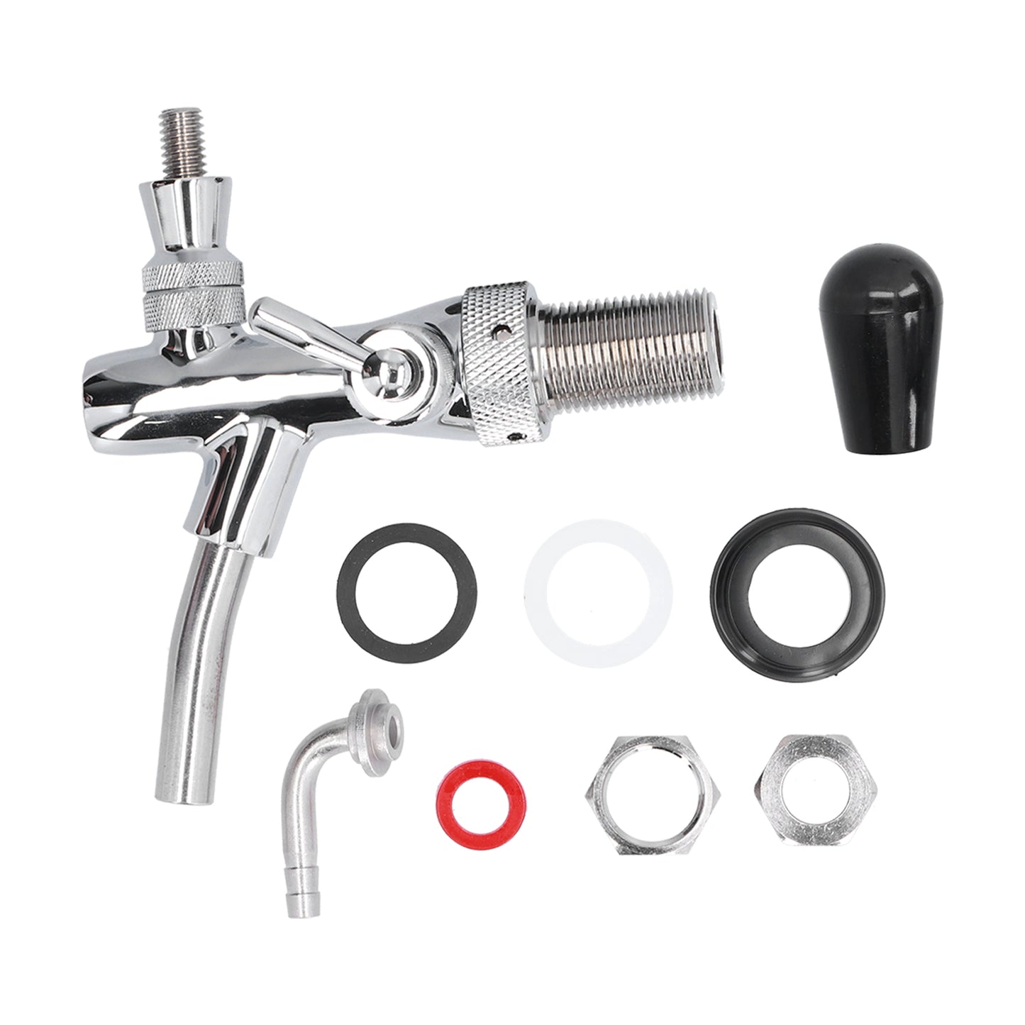 Adjustable Stainless Steel Beer Tap Faucet - G5/8 Thread