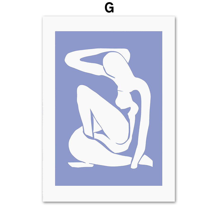 Matisse Decorative Canvas Wall Art - Gallery Style for Living Room