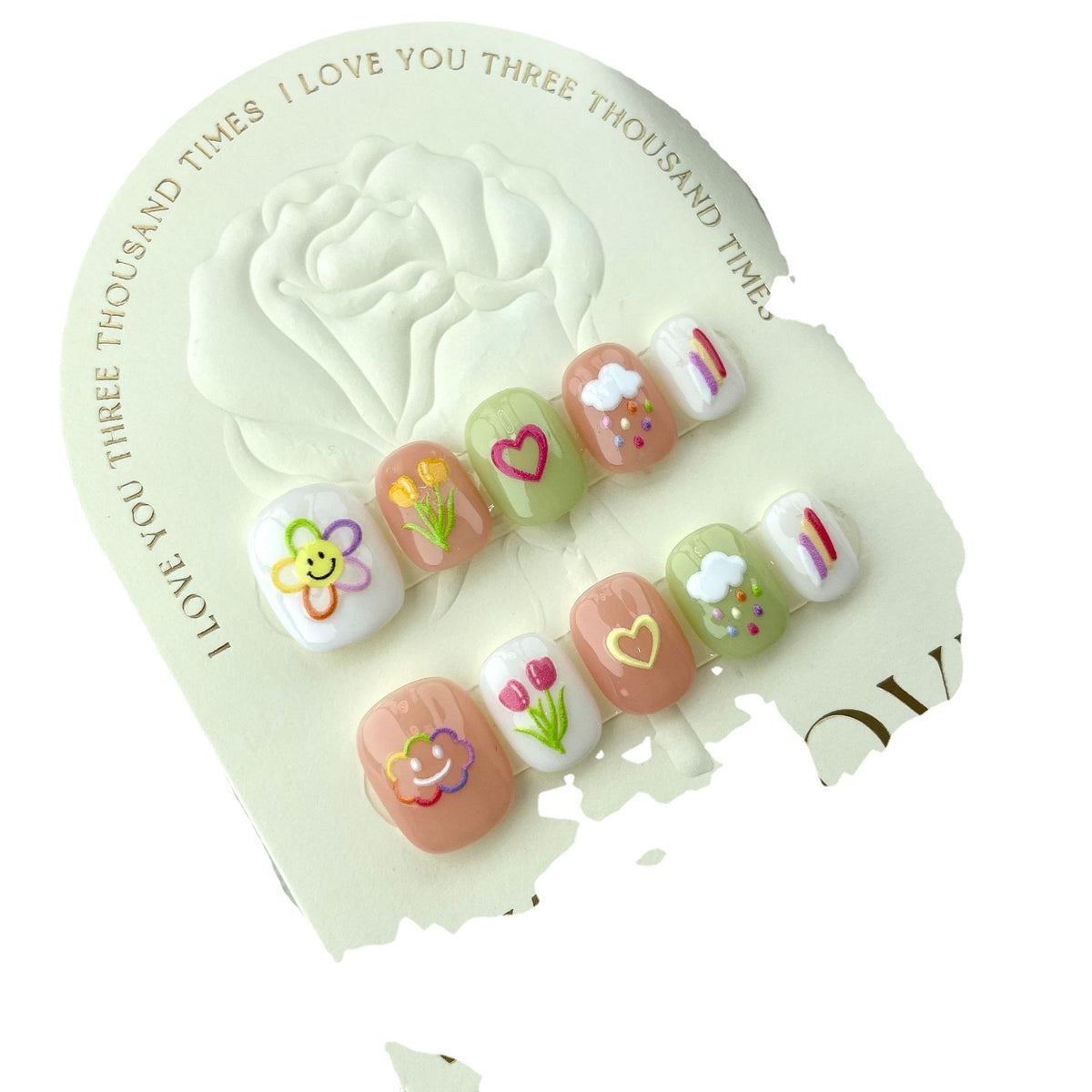 Nail Art Kit - Jelly Glue, File & Enhancement Tablets