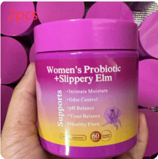Probiotic Gummies for Women - 60 Pineapple Flavor Tablets