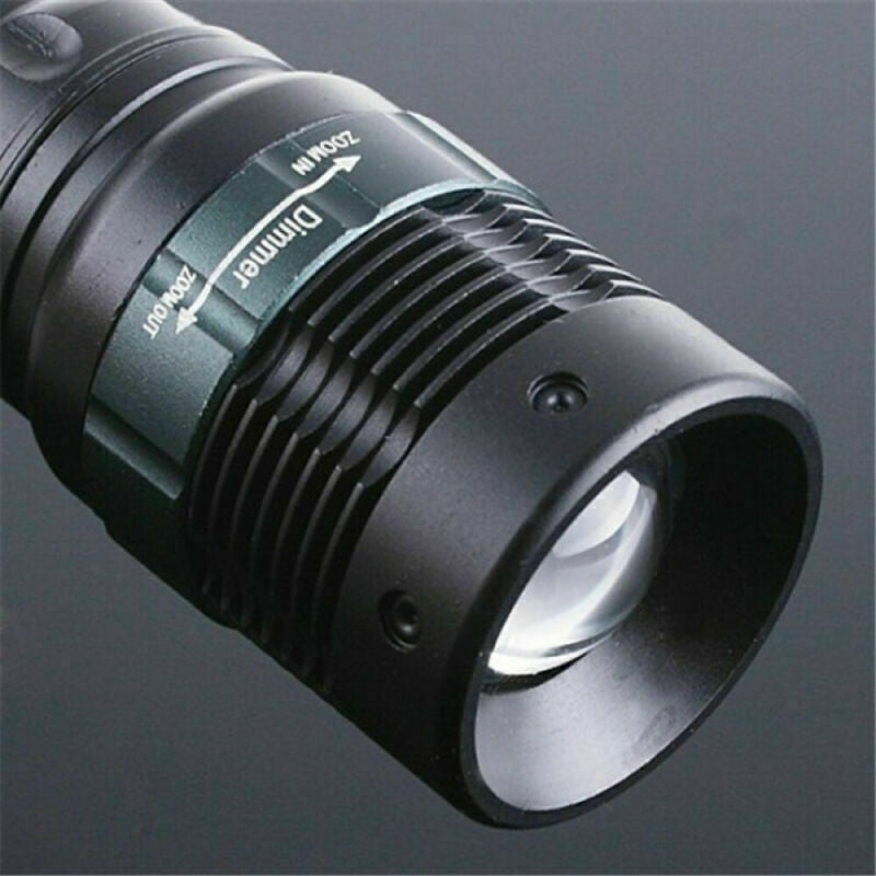 Super Bright 90000LM LED Handheld Searchlight Spotlight Rechargeable Flashlight