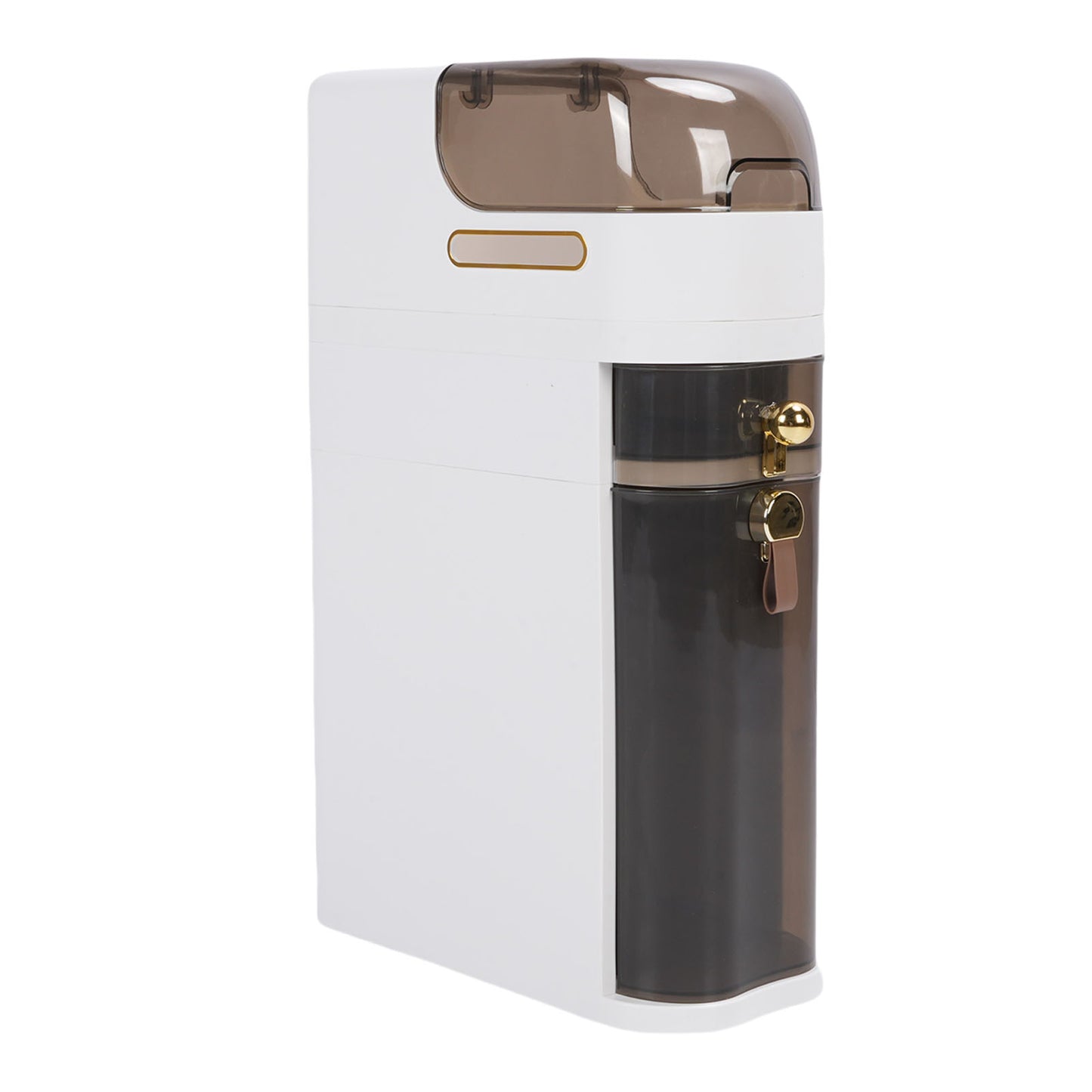 Bathroom Storage Cabinet PP PC Narrow Slim Organizer Small Corner
