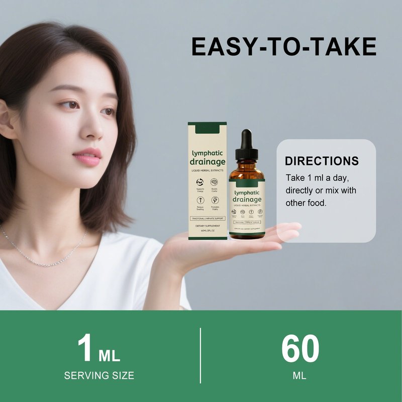 Lymph Drainage Herbal Drops 60ml