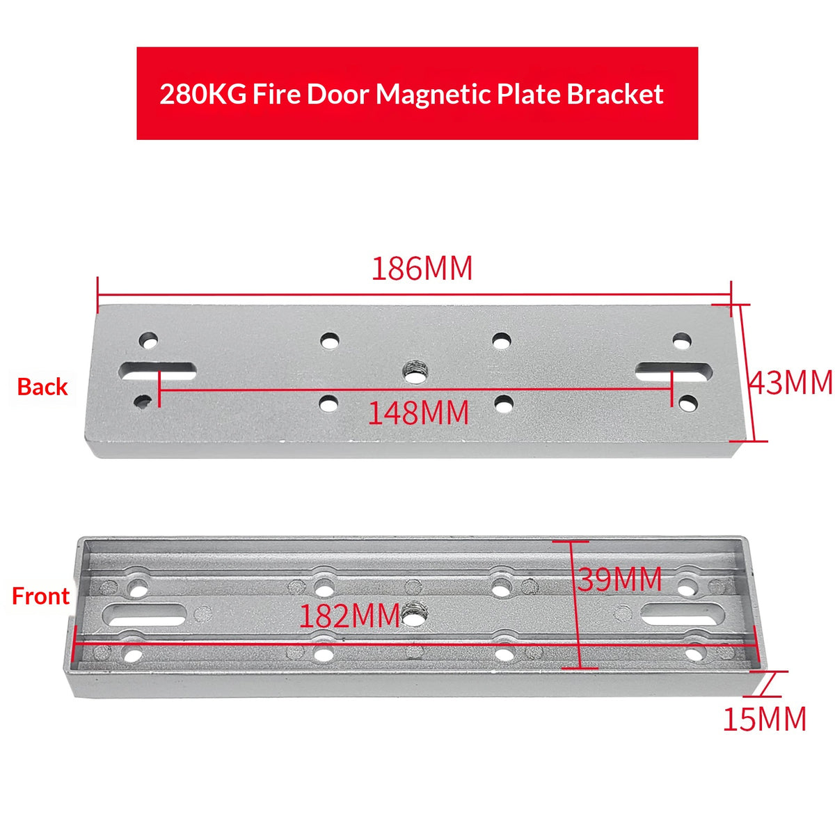 Magnetic Access Control Lock for Fire Doors - Smart Security System