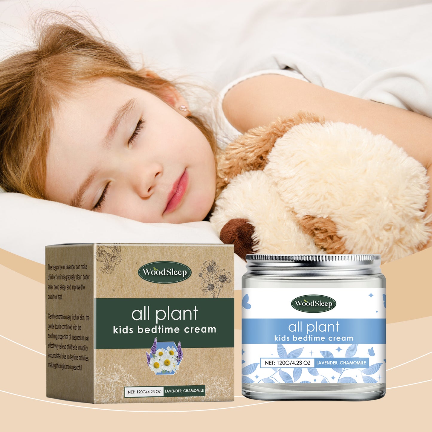 Lavender Bedtime Lotion for Children - Deeply Moisturizing Sleep Body Cream