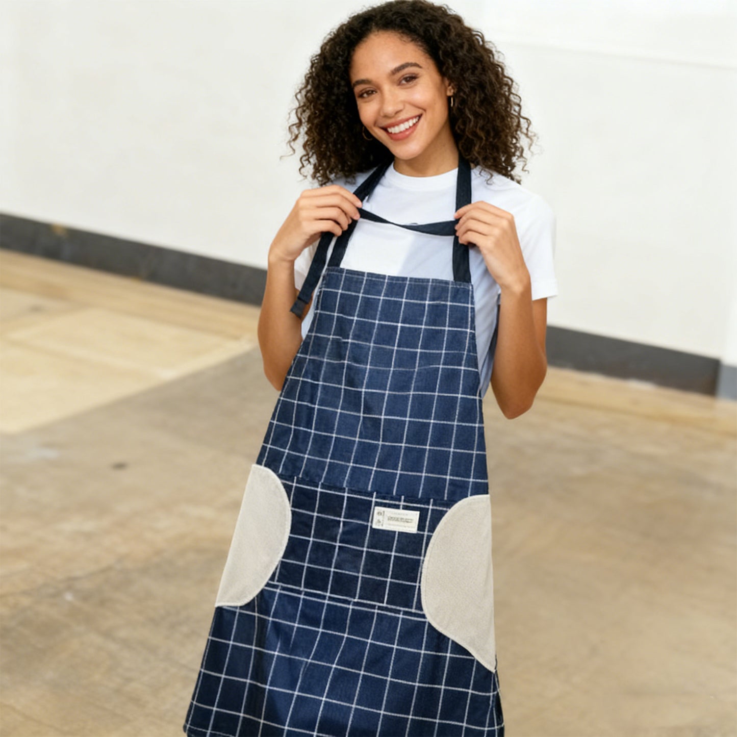 Black Kitchen Apron - Durable and Stylish