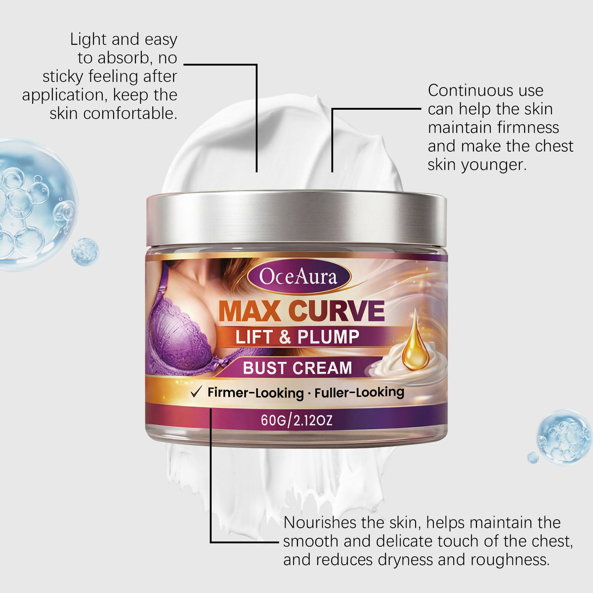 Breast Moisturizing & Firming Cream 60g