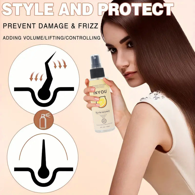 Hair Heat Protection Spray - Moisturizing & Nourishing