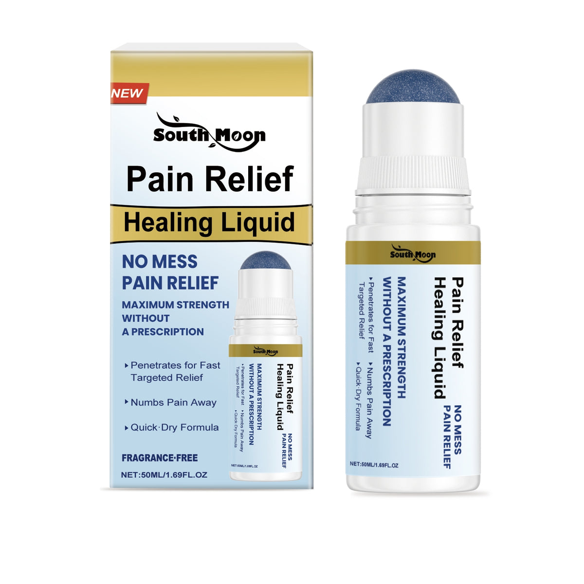 Pain Relief Liquid Gel 50ml - Natural Healing for Joint & Muscle Pain