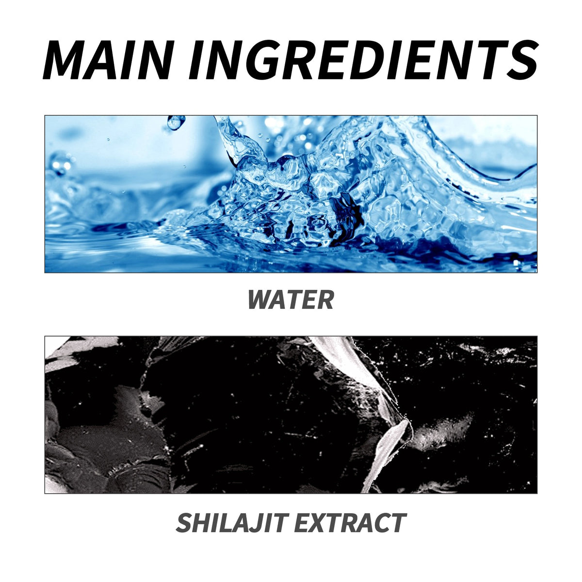 Googeer Shilajit Dietary Supplement Body Care Solution