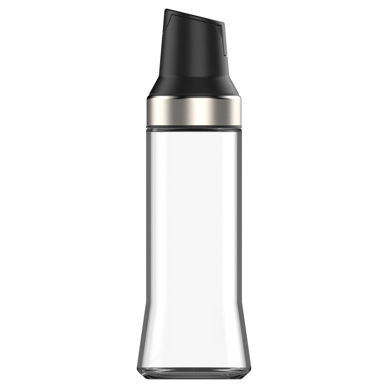Large Capacity Automatic Glass Oil Dispenser with Flip-Open Spout