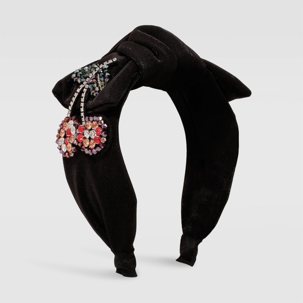 Crystal Fabric Hair Band – Geometric Style Headband