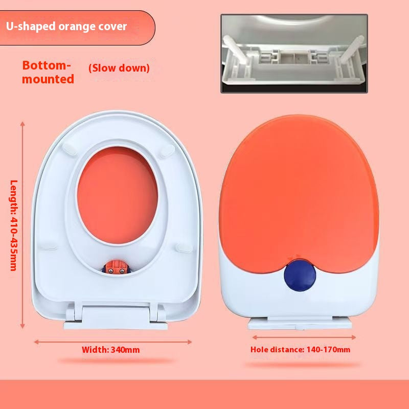 Dual-Purpose Toilet Lid Cover Thickened Modern Bathroom Storage