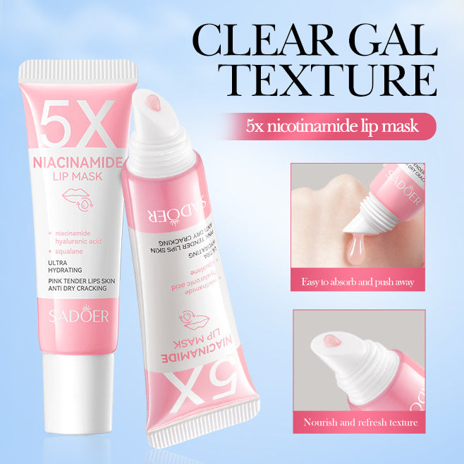 Nicotinamide Lip Moisturizer with Ceramide and Vitamin C - 10g Hydrating Lip Mask