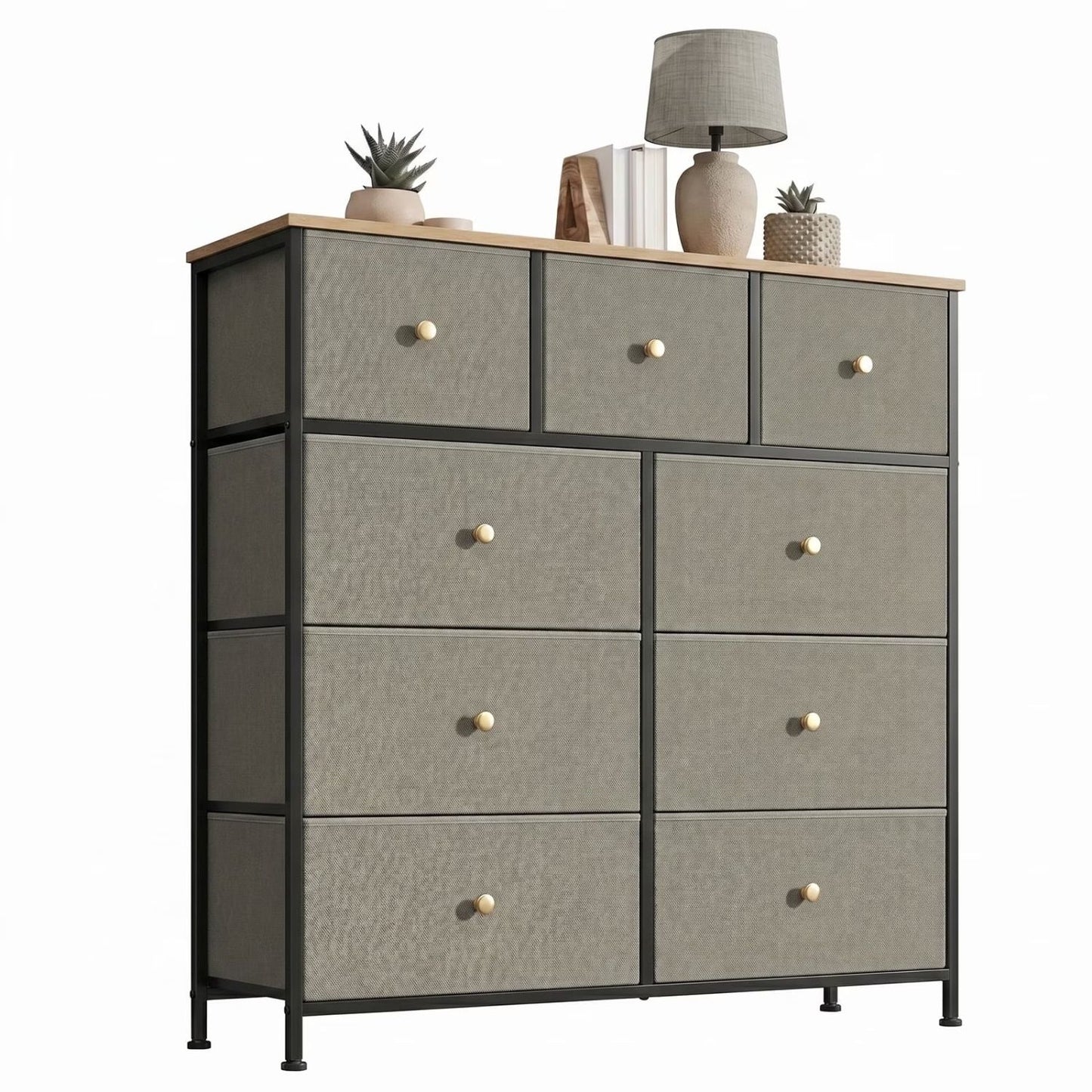 Fabric Dresser - Versatile Chest of Drawers for Bedroom & Entryway