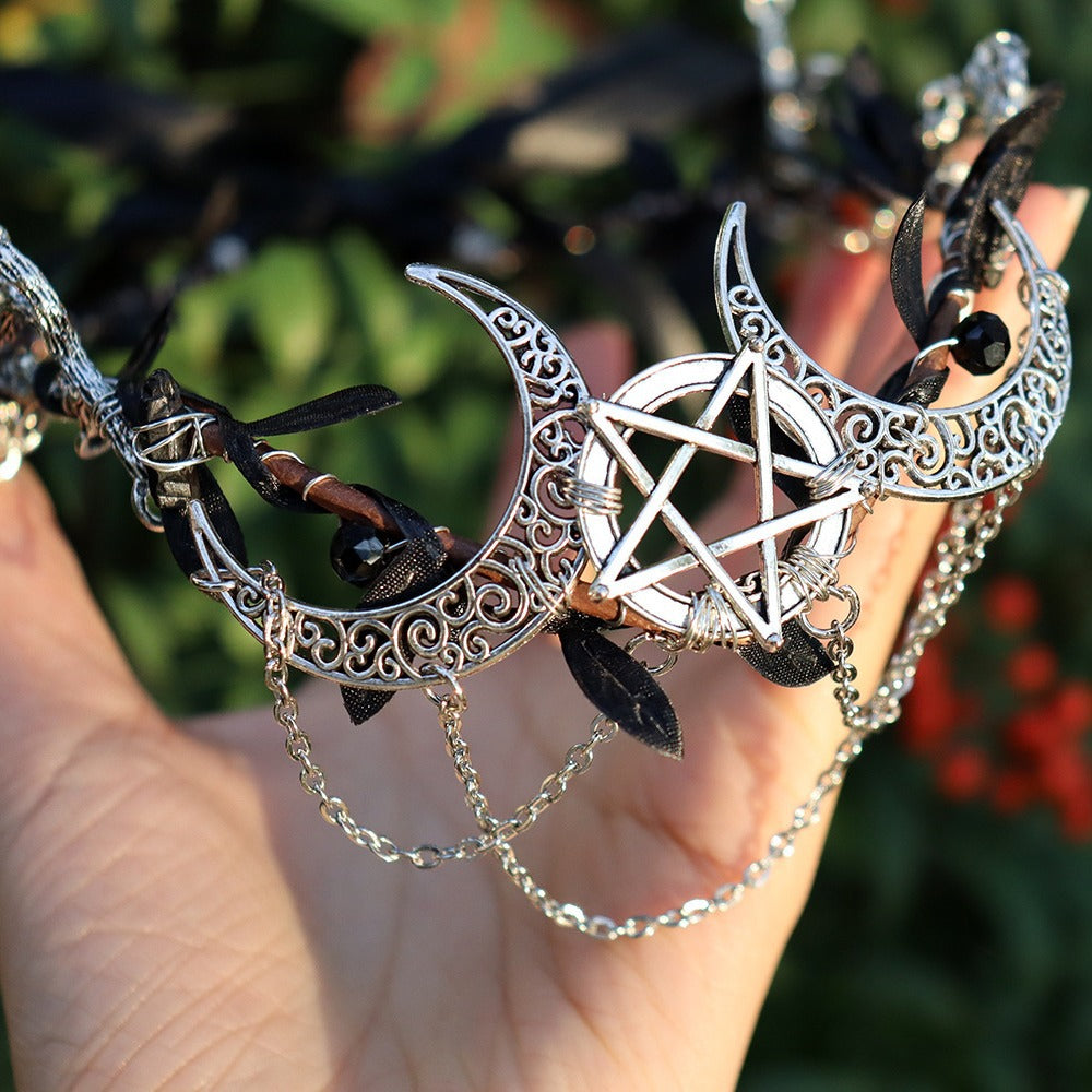 Crystal Raw Stone Hair Band - Multiple Styles