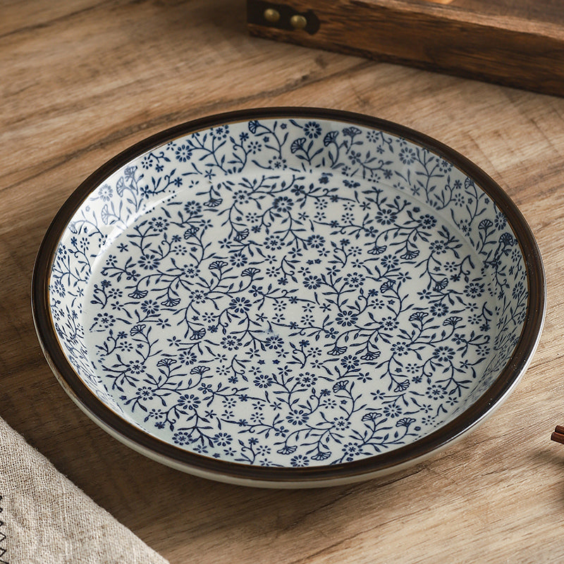 10-Inch Commercial Ceramic Dinner Plate for Restaurant & Home Use