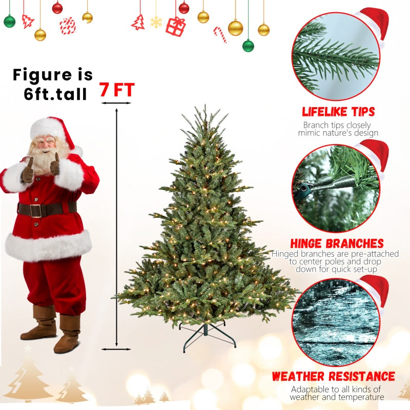 Artificial Christmas Tree - PE/PVC Mixed, Multiple Heights