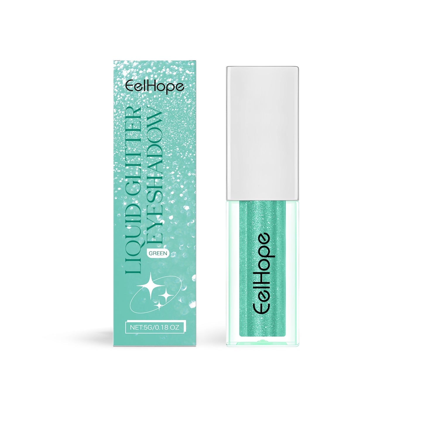 Liquid Eye Shadow - Vibrant Colors, Long-Lasting, 2.2x8.4cm