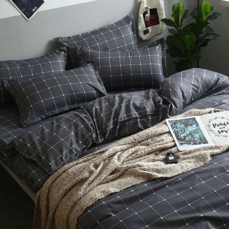 Nordic Style Bedding Set - Multiple Sizes and Patterns for Home Comfort