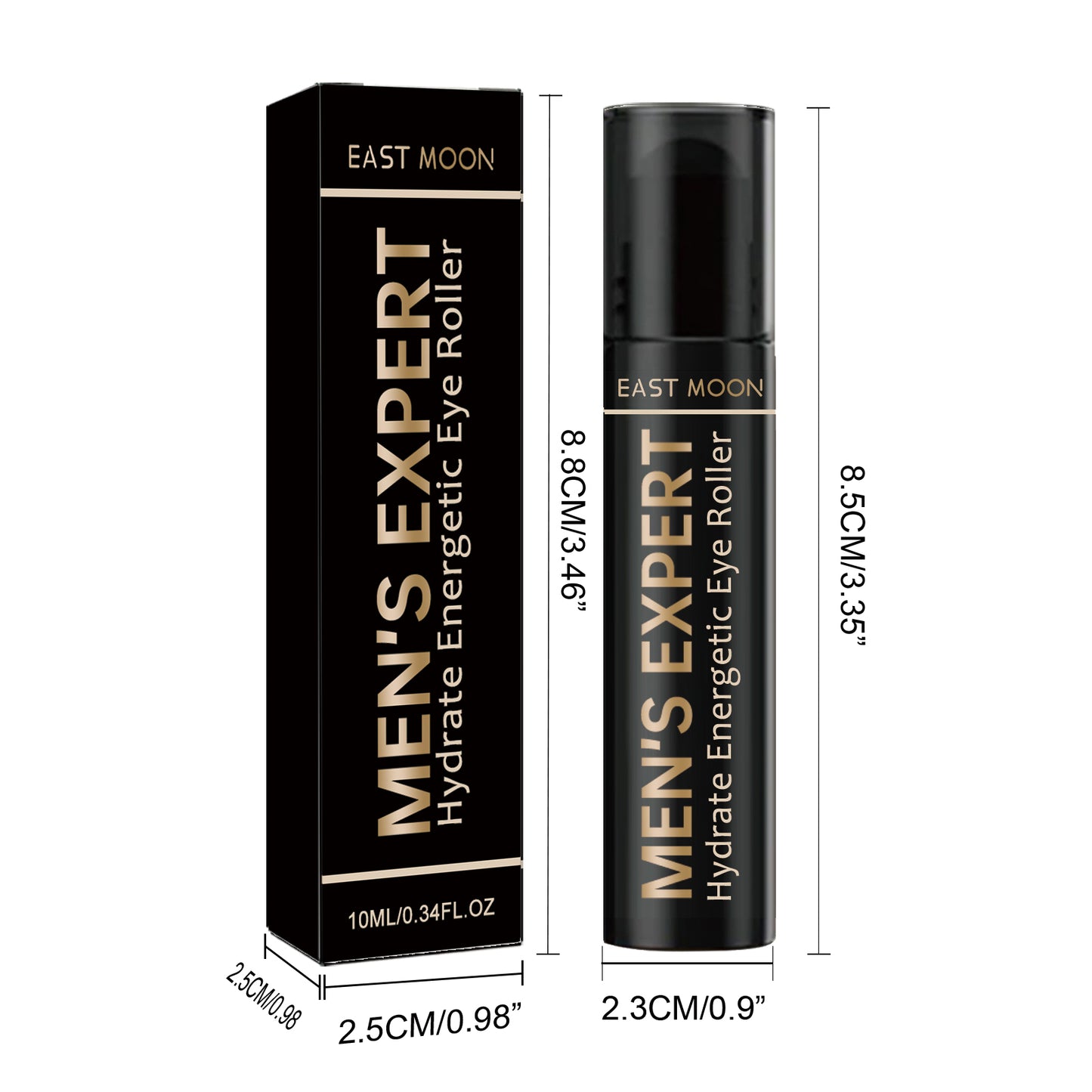 Men's Hydrating Eye Roller - Dark Circle & Fine Line Treatment