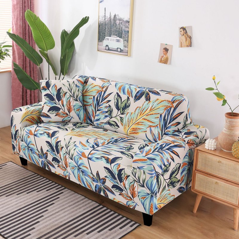 Multi-Functional Knitted Sofa Bed Cover - Various Sizes & Colors