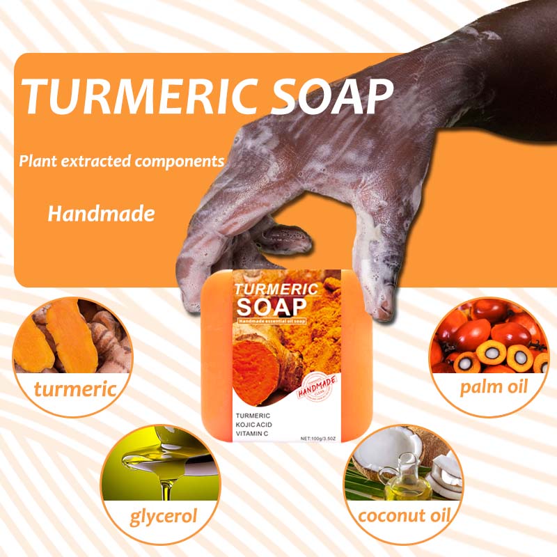 Turmeric Essential Oil Soap Bar - 100g