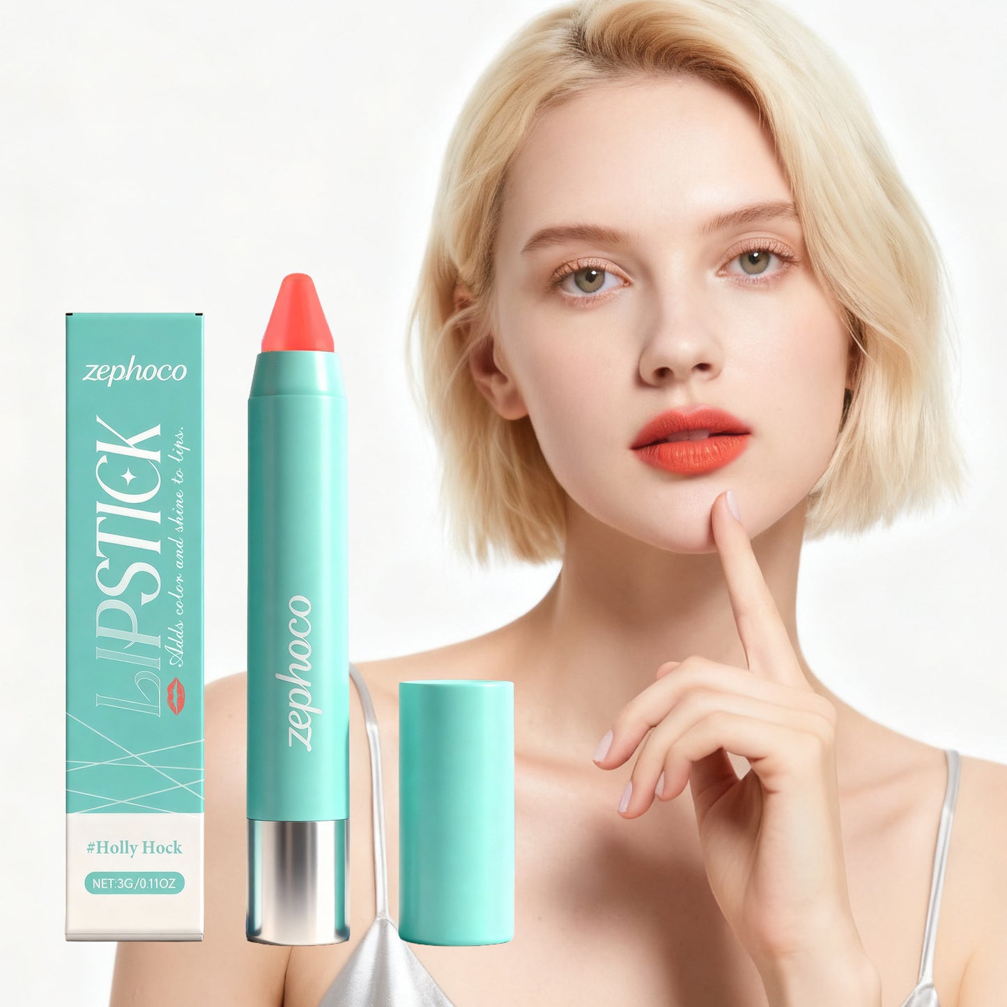 Glow Soft Lipstick Pen - Natural Lip Gloss for Bright, Silky, Plump Lips