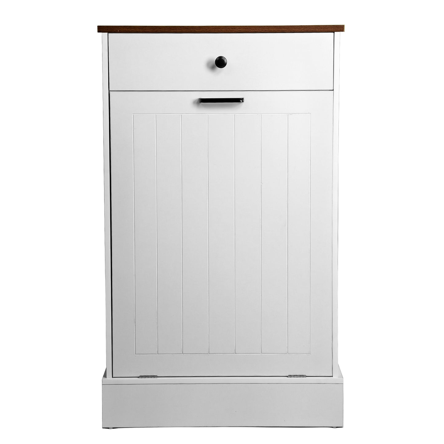 Tilt Out Trash Can Cabinet, Hidden Wooden Cabinet With Drawer, Free