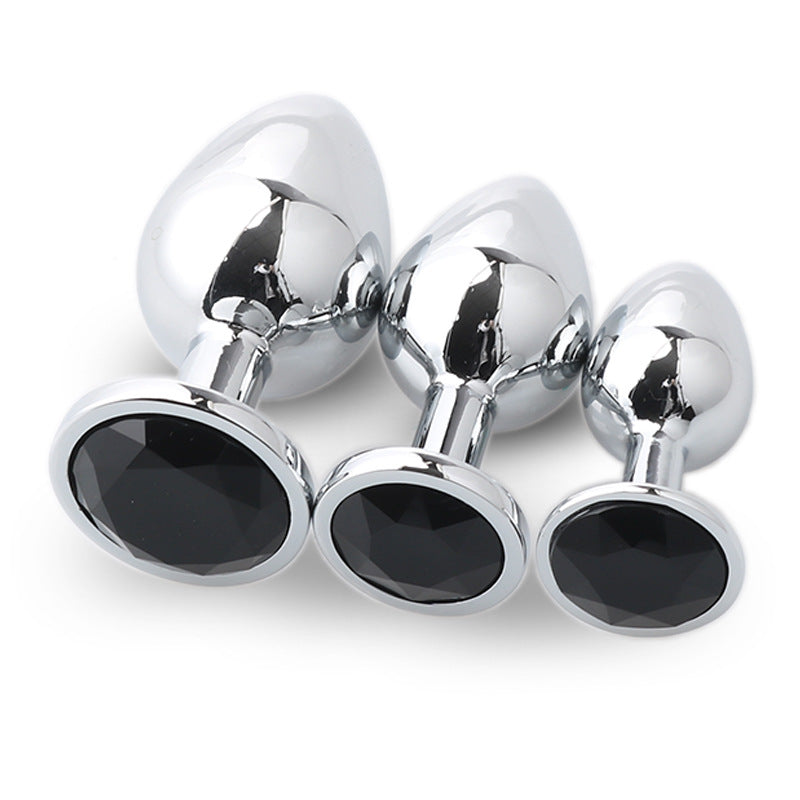 Metal Anal Plug Set - Adult Leisure Toys for Backdoor Stimulation