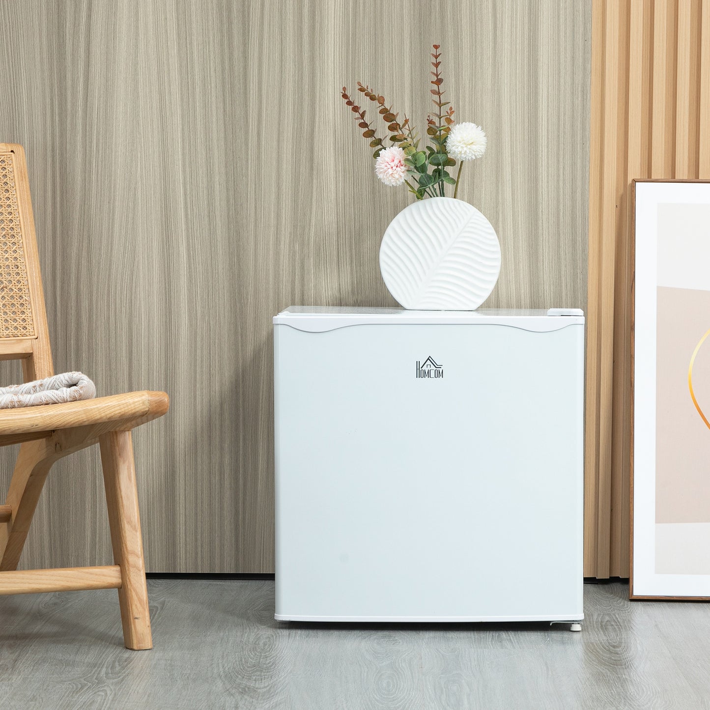 1.1 Cu Ft Compact Countertop Freezer - White, Removable Shelves, Energy Efficient