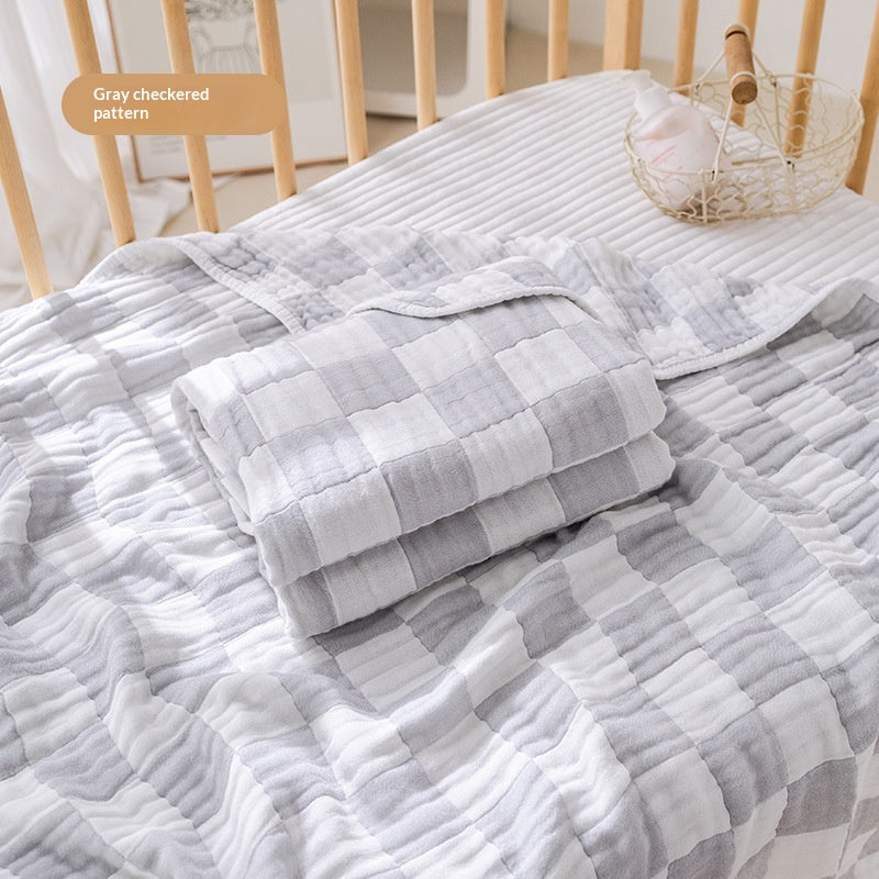 Universal Outdoor Swaddle Blanket Bamboo Cotton All-Season Bedding