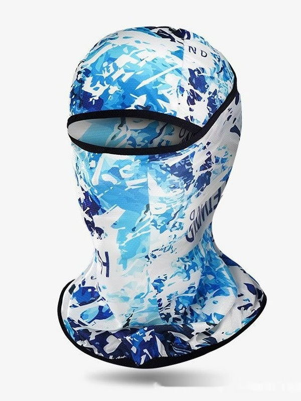 Full Face Sun Protection Mask - Lightweight Ice Silk Neck Gaiter Scarf