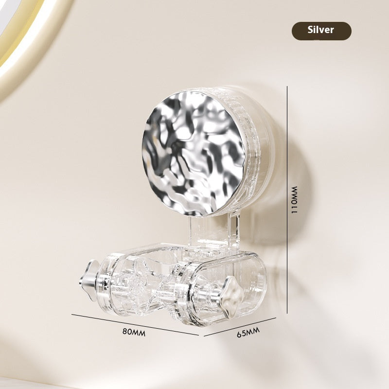 Adjustable Suction Cup Shower Bracket - Universal Bathroom Holder