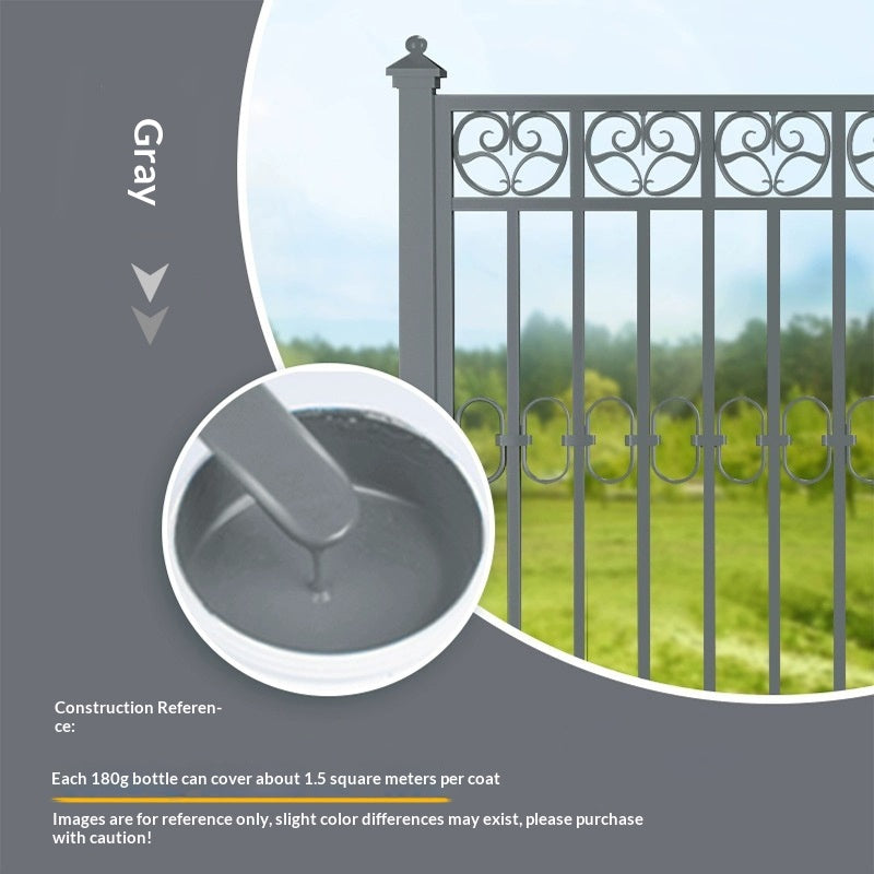 Door Rail Renovation Set with Brush and Paint for Home & Garden