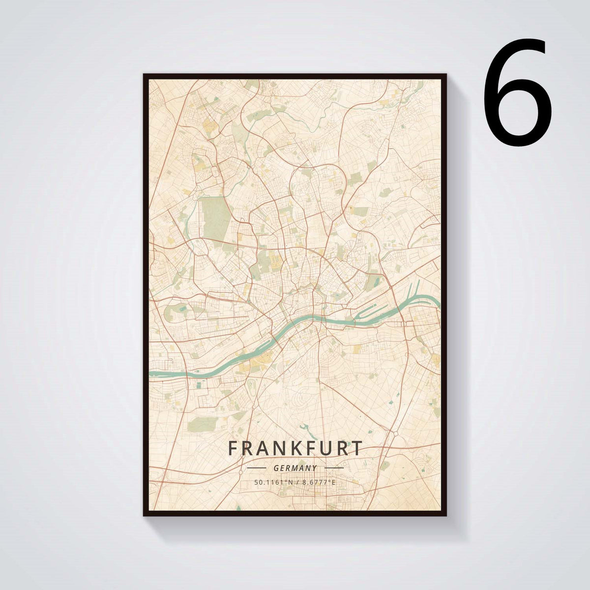 German City Subway Canvas Wall Art Poster - Home Decor