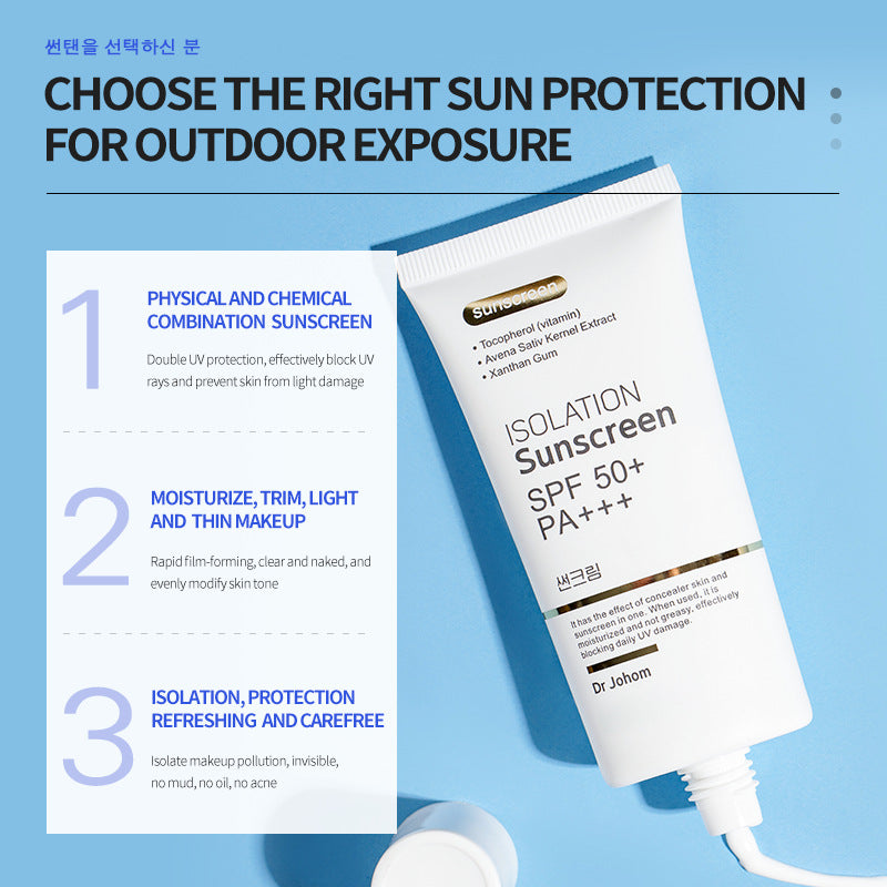 Sunscreen UV Protection Primer SPF 50g - Anti-Aging & Whitening Makeup Base