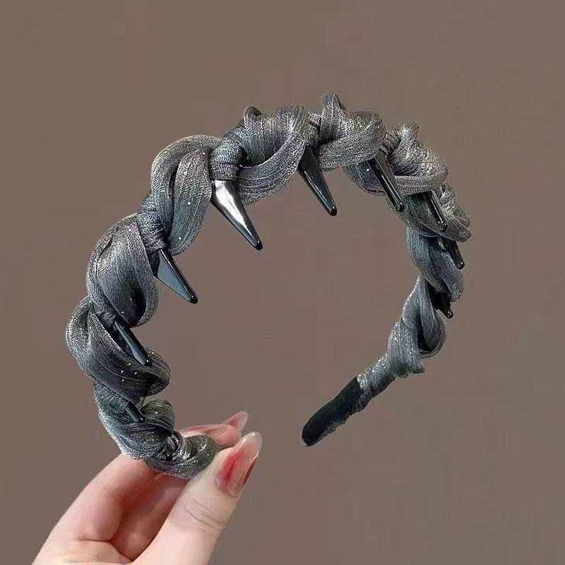 Non-Slip Ruffled Trim Headband for Women - Hair Accessories