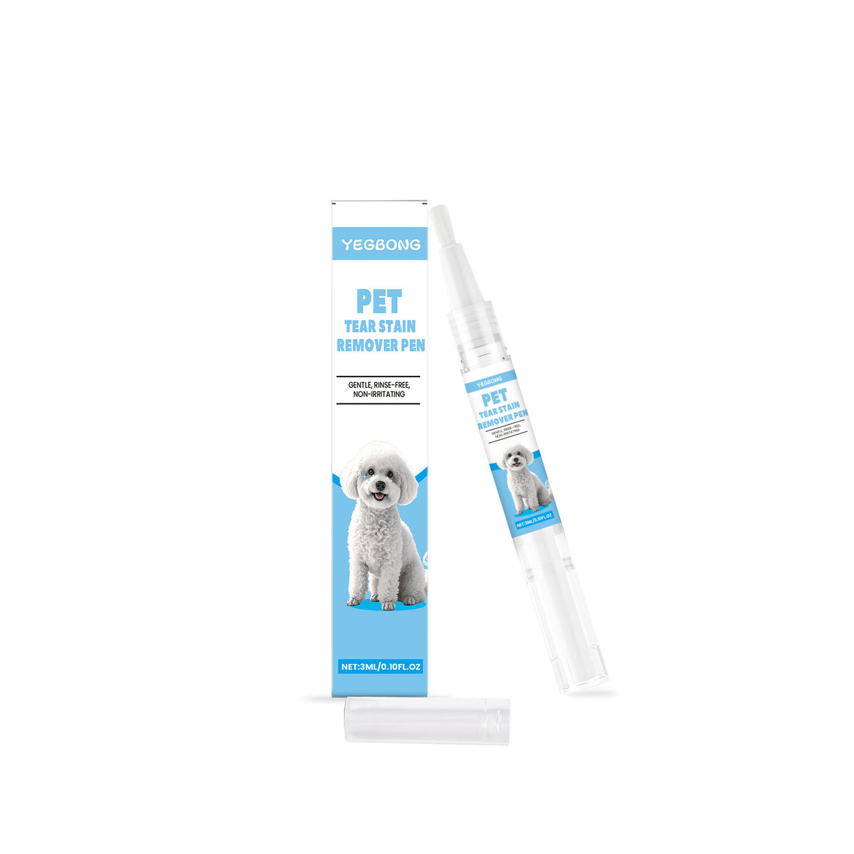 Pet Tear Stain Remover Pen - 3ml Eye Cleanser