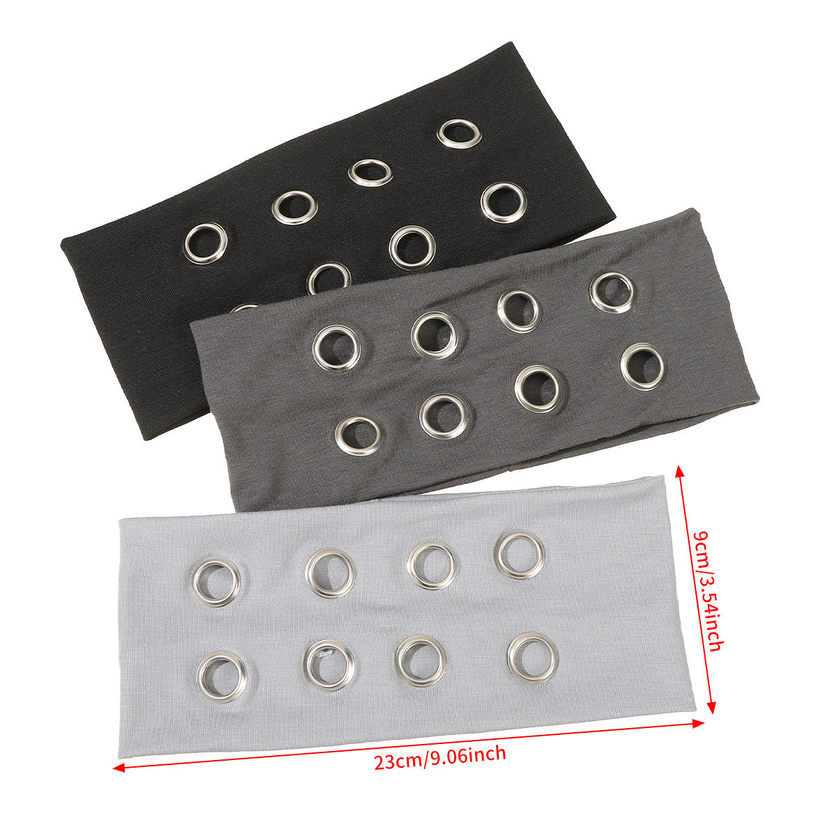 Metal Circle Hair Band for Hair Styling and Hair Accessories – Punk Hip Hop Look