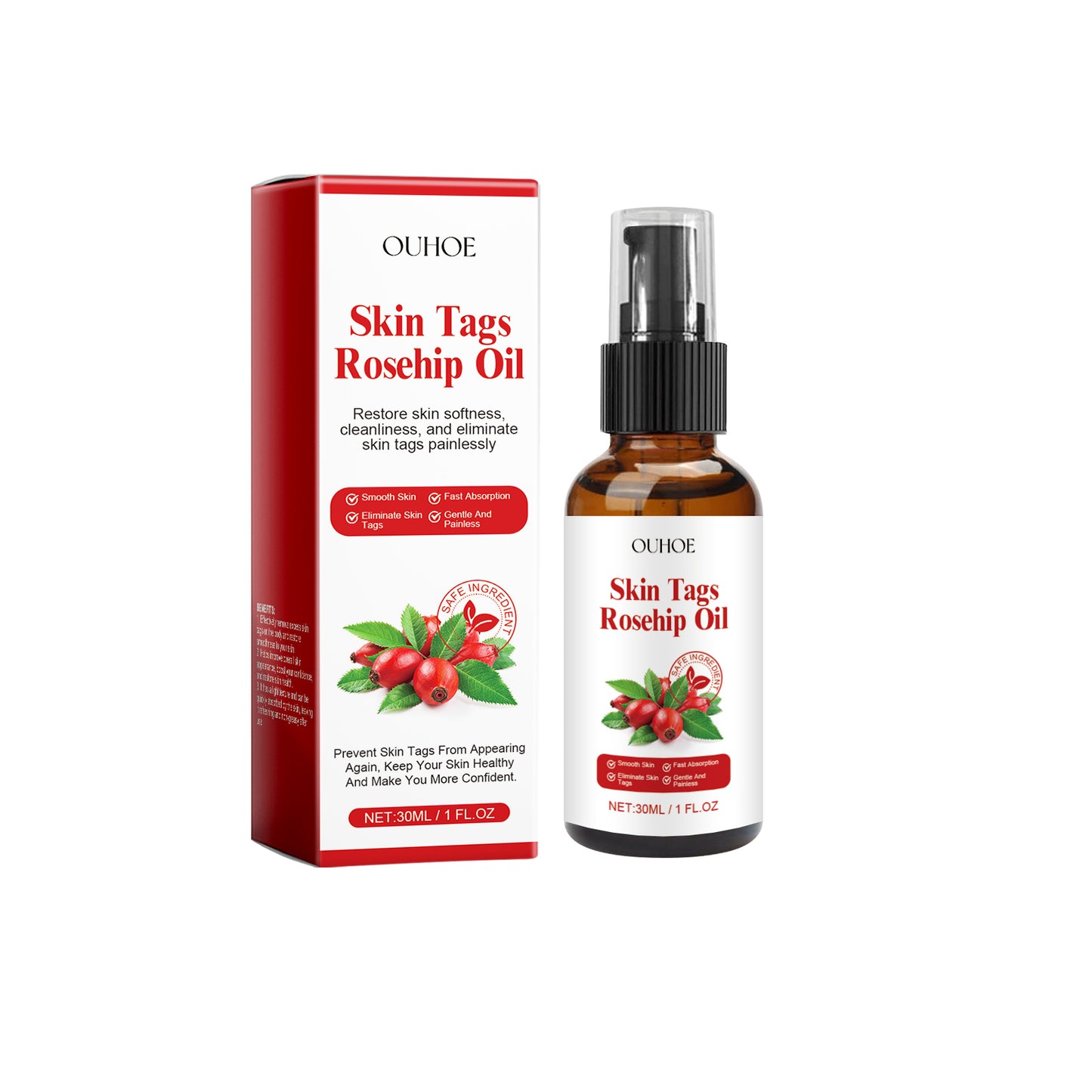 Rosehip Seed Skin Tag and Wart Repair Essence - 30ml