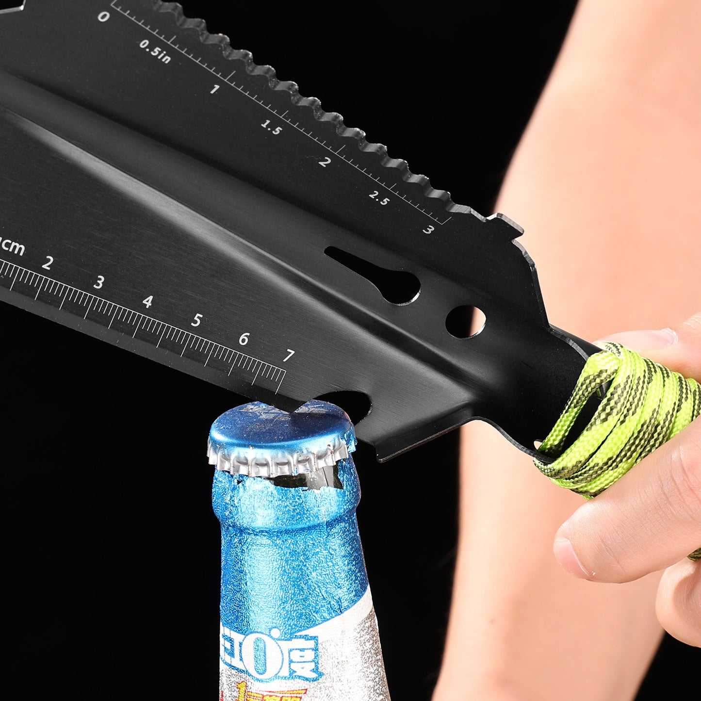 Multi-Functional Portable Gardening & Outdoor Self-Defense Shovel
