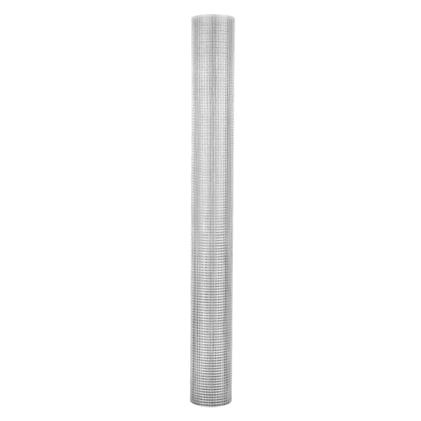 72Ft Galvanized Chicken Wire Fence Roll - 1/2 Inch Mesh Garden Fencing