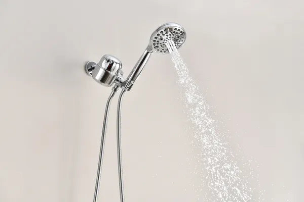 2.0 GPM Handheld Shower Head with Filter & Rain Spray - Easy Install