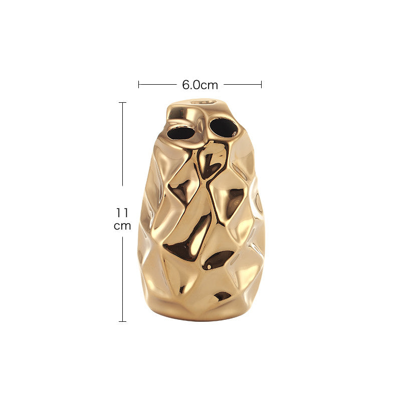 Golden Ceramic Bathroom Toilet Set - 4-Piece Home & Garden Accessory
